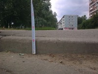 На пешеходных переходах у ТРЦ «Мармелад» будет понижен бордюрный камень