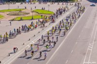 Более 800 человек приняли участие в велопараде в Великом Новгороде