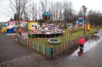 В парке 30 лет Октября появятся сетка для лазанья и песочный экскаватор